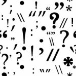 collection of punctuation marks