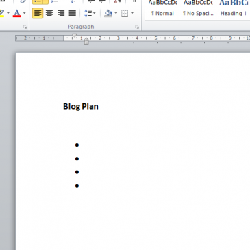 Putting together a blog plan that works for your business